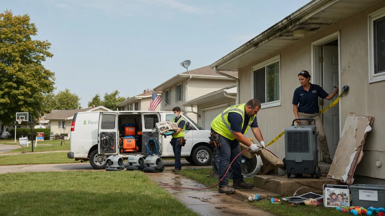Water Damage Restoration in West Decatur, PA near me